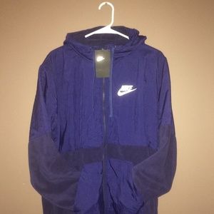 Nike Full Zip Winter Hoodie Jacket L NWT